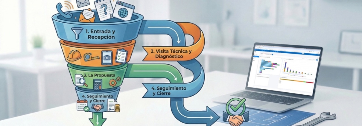 Portada embudo de ventas para empresas de servicios