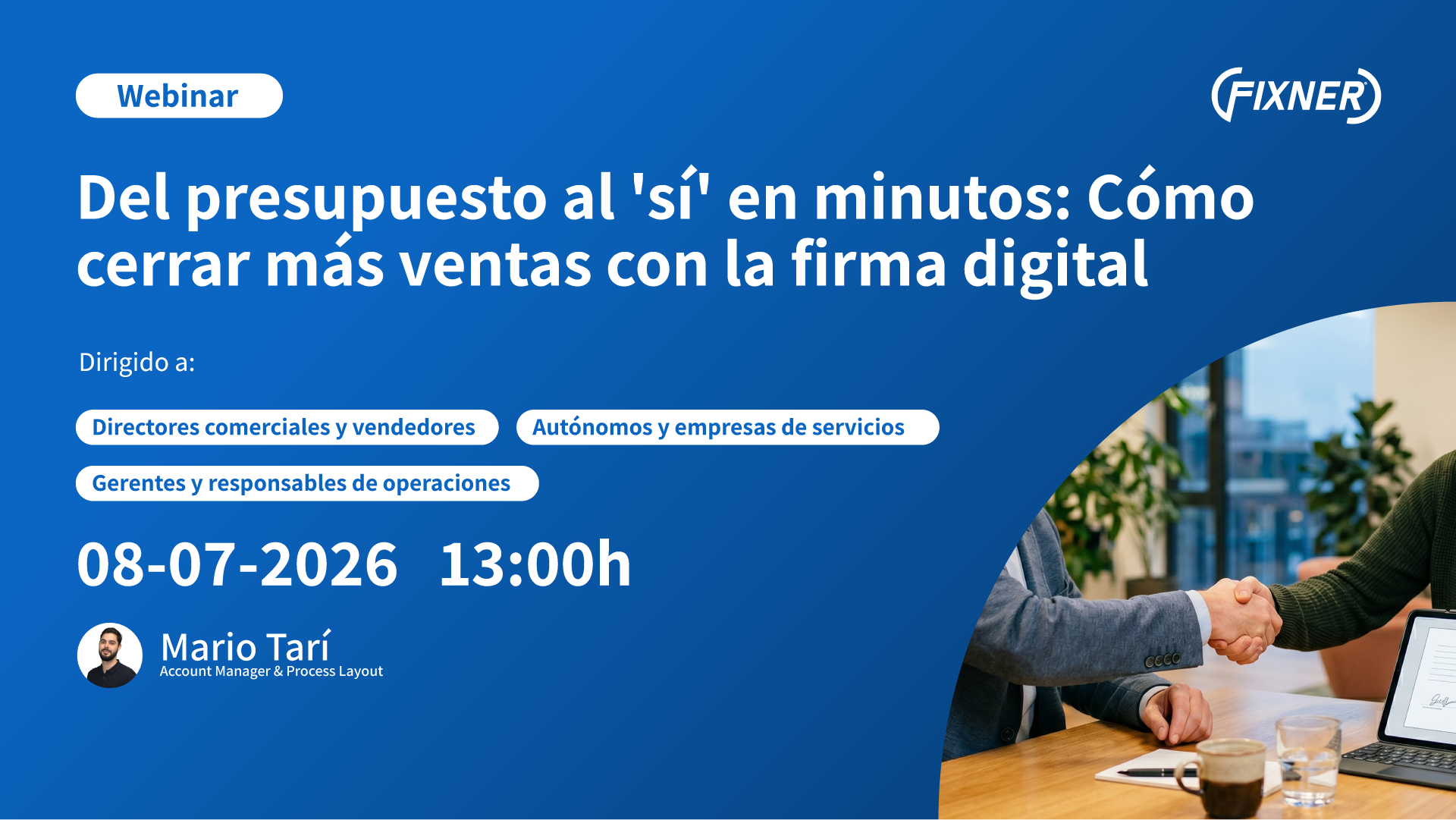 Webinar Fixner