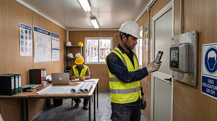 Control horario en obras y construcción cómo gestionar el fichaje de la jornada laboral en cuadrillas desplazadas