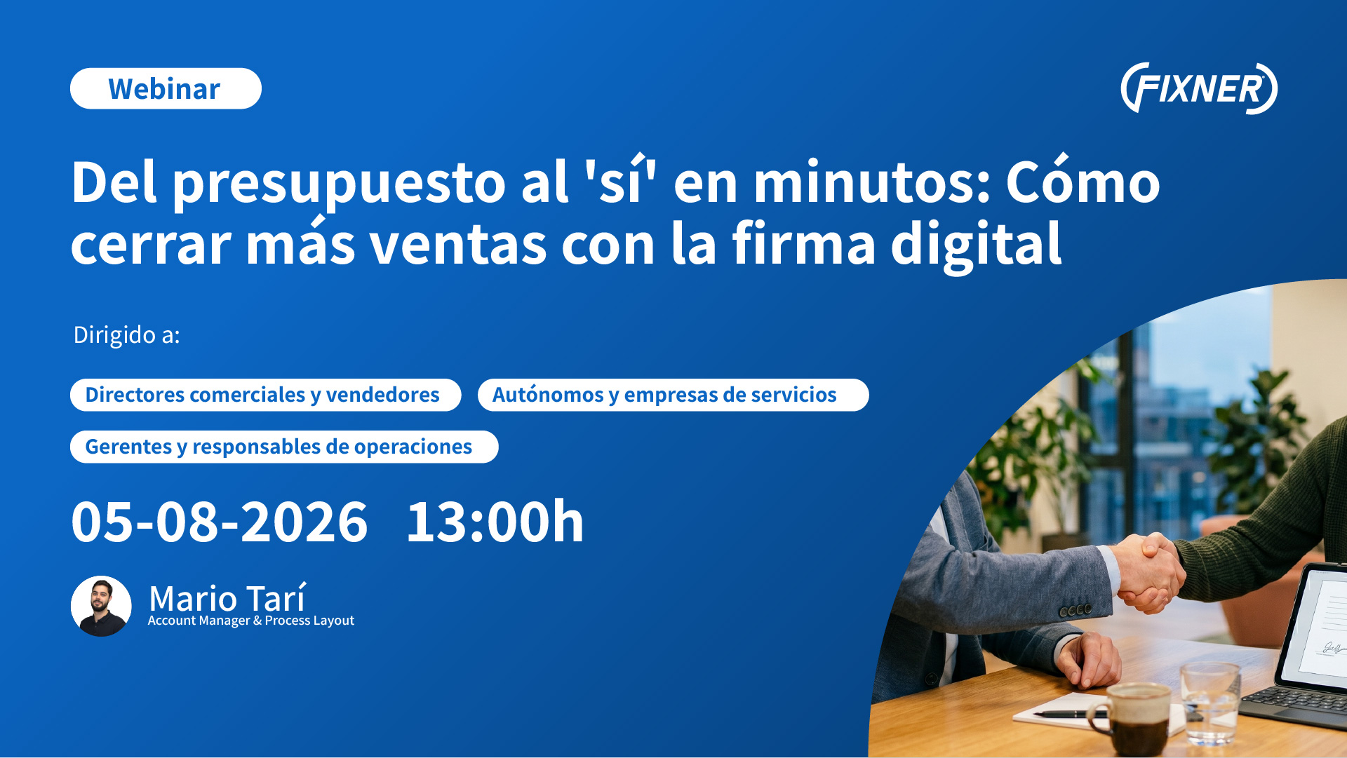 Webinar Fixner