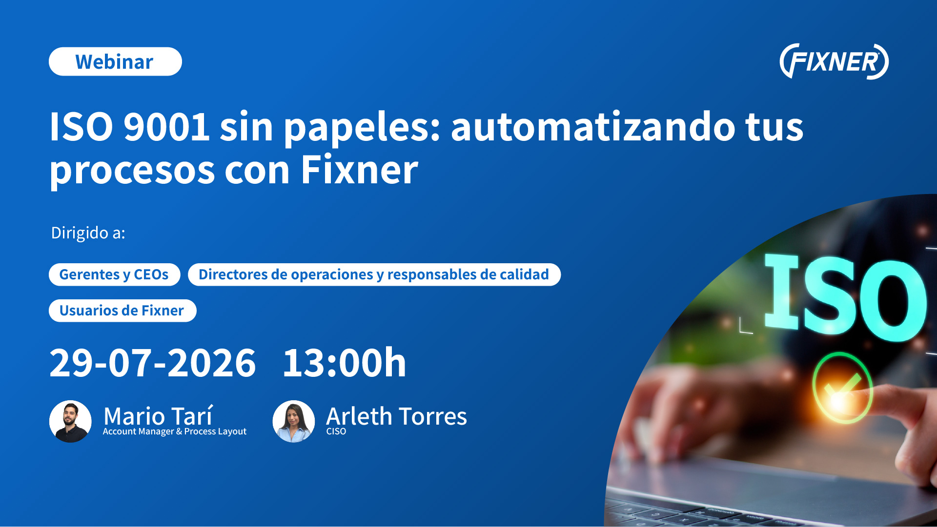 Webinar Fixner