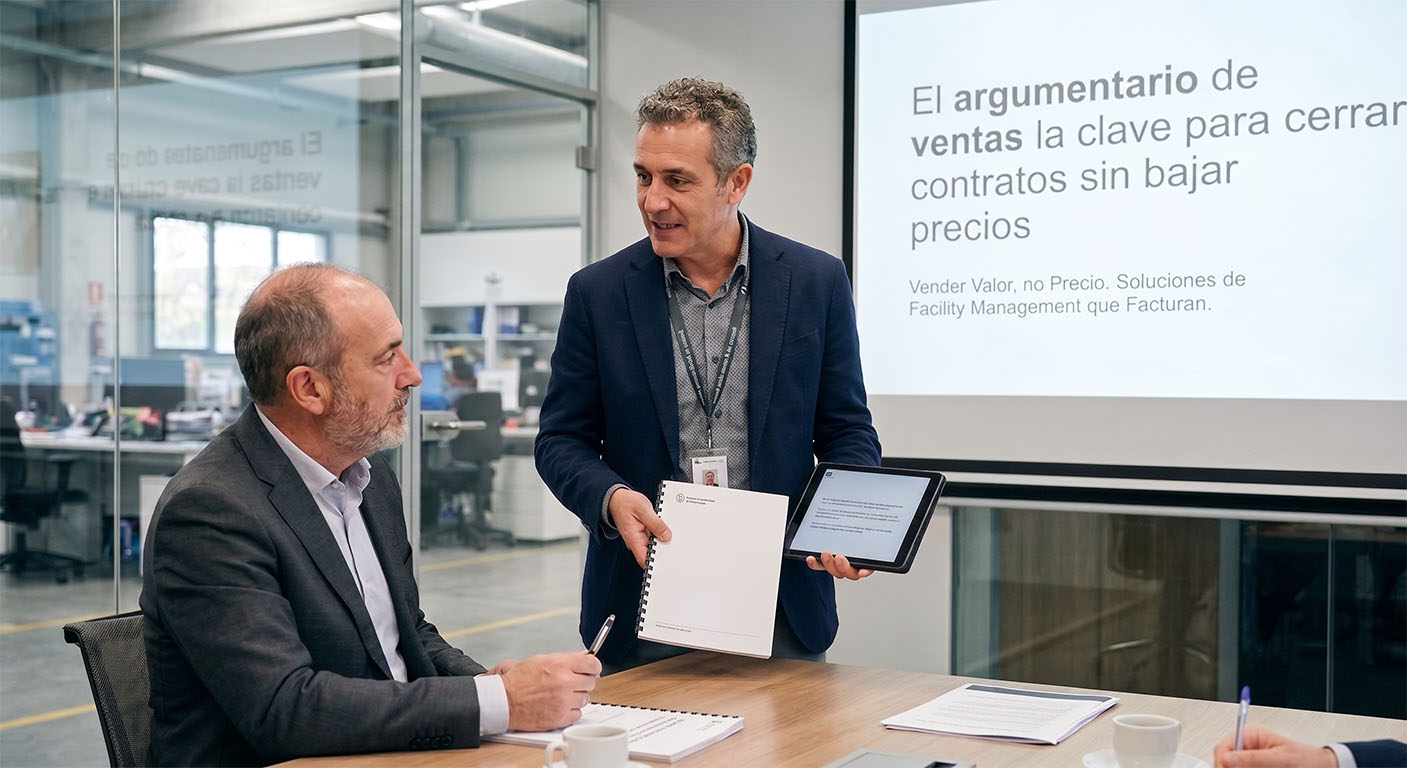 El argumentario de ventas la clave para cerrar contratos sin bajar precios